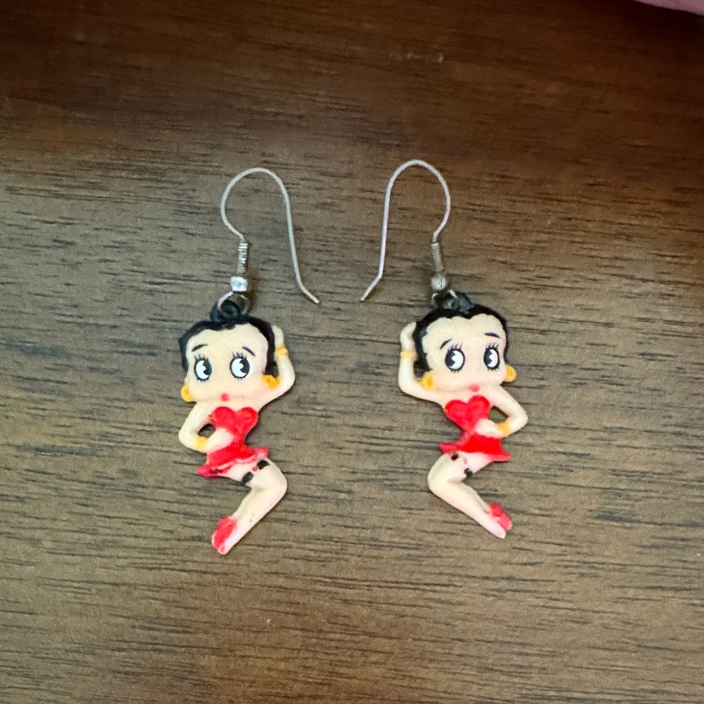 Betty Boop Dangle Earrings
